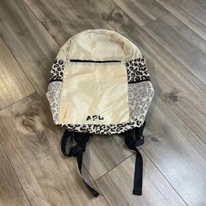 APL Athletic Propulsion Labs Leopard Print‎ Backpack Tan Black Mens Womens